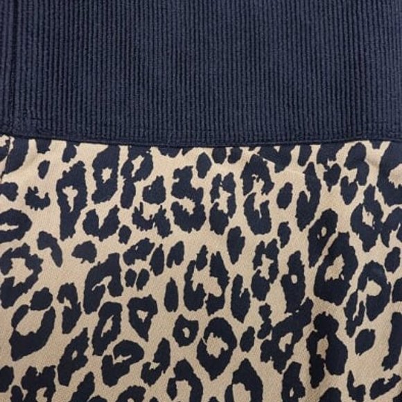 Leopard Waist-Banded Pull on Stretch Pants - Picture 4 of 5